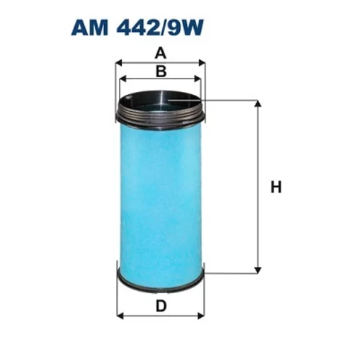 Filter sekundárneho vzduchu FILTRON AM 442/9W