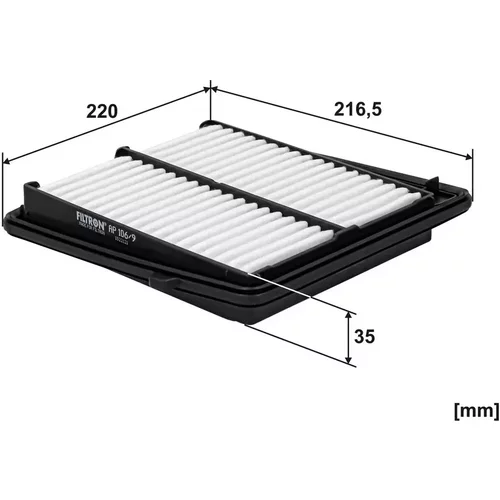 Vzduchový filter AP 106/9 /FILTRON/ - obr. 1