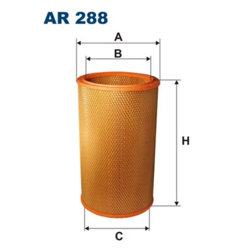 Vzduchový filter FILTRON AR 288