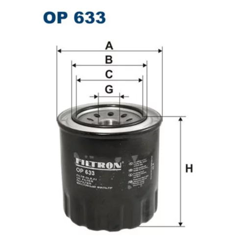 Olejový filter FILTRON OP 633