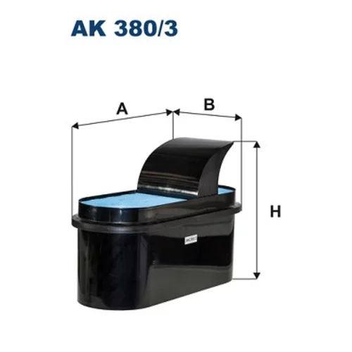 Vzduchový filter FILTRON AK 380/3