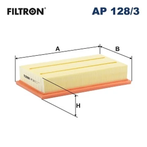 Vzduchový filter FILTRON AP 128/3