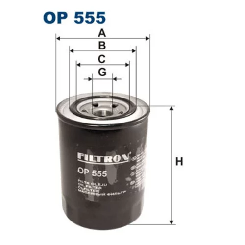 Olejový filter FILTRON OP 555