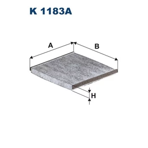 Filter vnútorného priestoru FILTRON K 1183A
