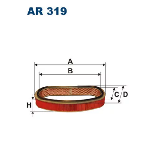 Vzduchový filter FILTRON AR 319