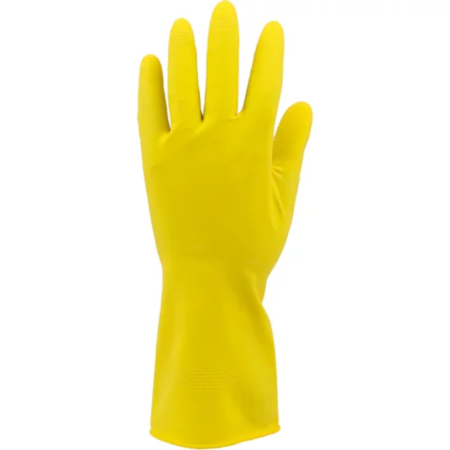 LATEXOVÉ RUKAVICE DO DOMÁCNOSTI VEĽKOSŤ 9 (L) /Flo/ - obr. 2