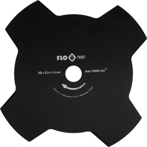 4-RAČOVÝ DISK PRE SCRUBBIT 250MM / 25,4MM