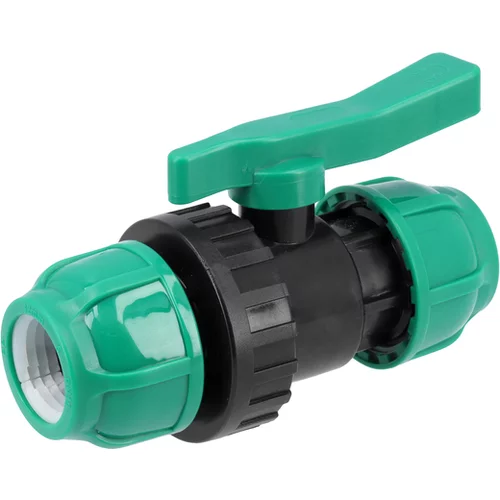 Ventil guľový na záhradnú hadicu 32x32mm pp /Flo/ - obr. 1