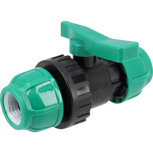 Ventil guľový na záhradnú hadicu 32x32mm pp /Flo/ - obr. 2