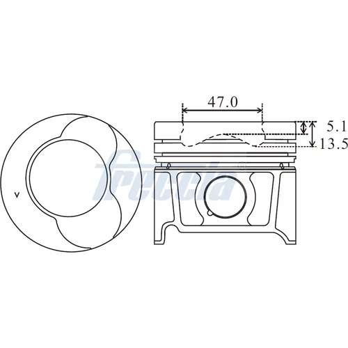 Piest FRECCIA FP23-107700