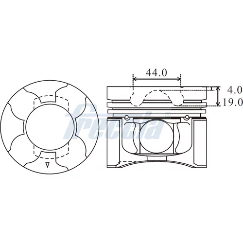 Piest FRECCIA FP23-104400