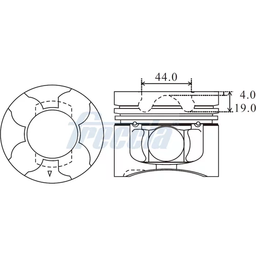 Piest FRECCIA FP23-104500