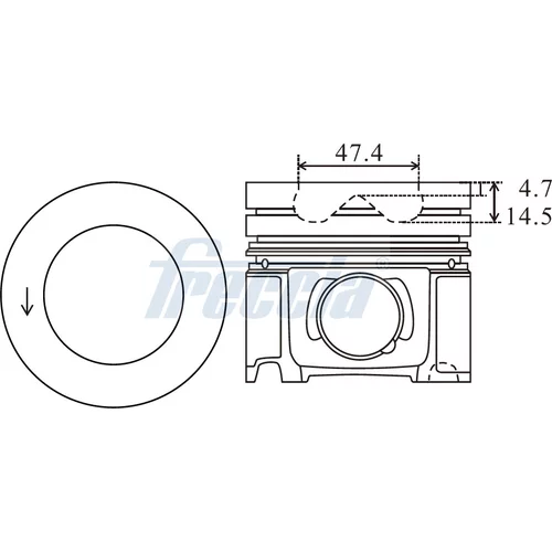 Piest FRECCIA FP23-100200