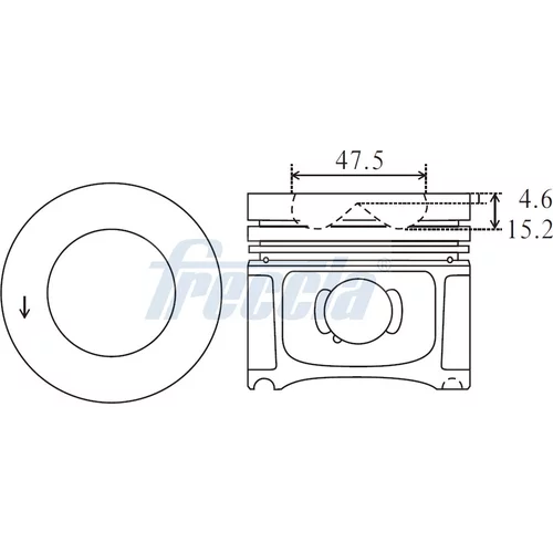 Piest FRECCIA FP23-100100