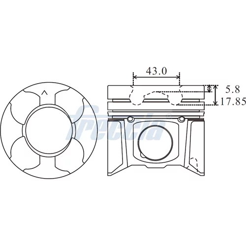 Piest FRECCIA FP23-108700