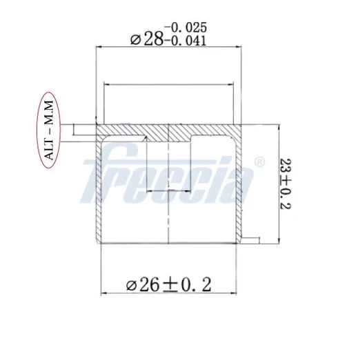 Zdvihátko ventilu FRECCIA PI 03-130