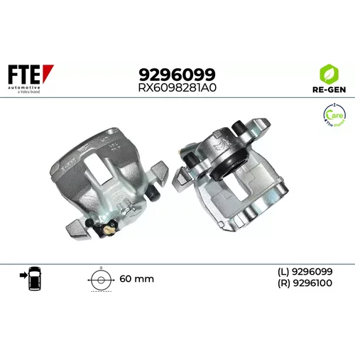 Brzdový strmeň FTE 9296099