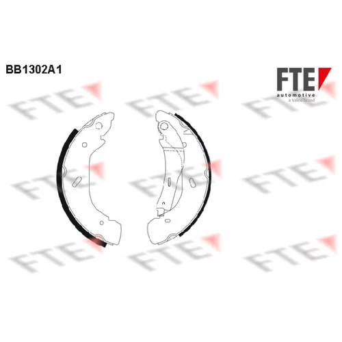 Sada brzdových čeľustí FTE BB1302A1
