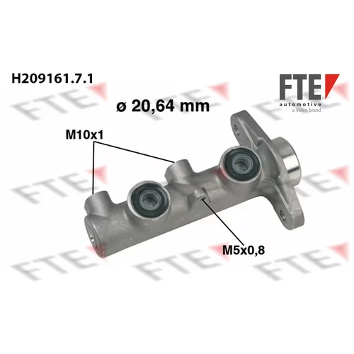 Hlavný brzdový valec FTE H209161.7.1