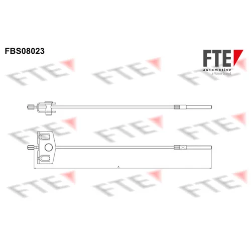Ťažné lanko parkovacej brzdy FTE FBS08023