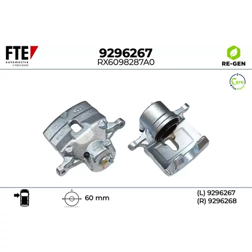 Brzdový strmeň FTE 9296267