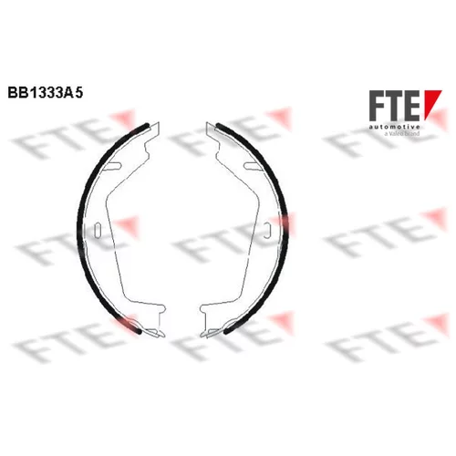 Sada brzd. čeľustí parkov. brzdy FTE 9100088