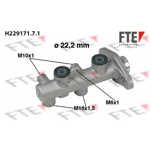Hlavný brzdový valec FTE 9220210