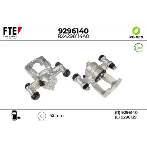 Brzdový strmeň FTE 9296140