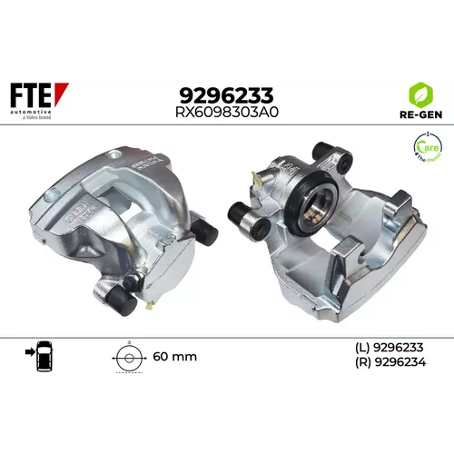 Brzdový strmeň FTE 9296233