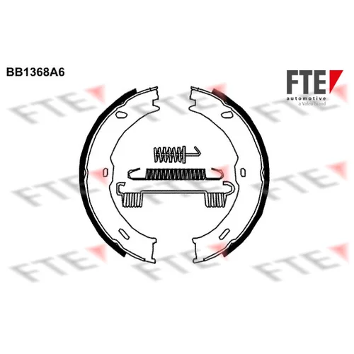 Sada brzd. čeľustí parkov. brzdy FTE 9100114
