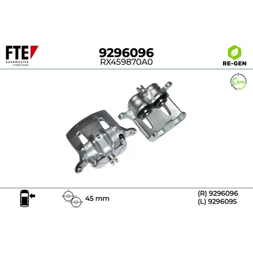 Brzdový strmeň FTE 9296096