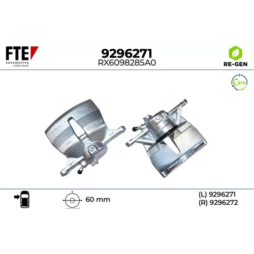 Brzdový strmeň FTE 9296271