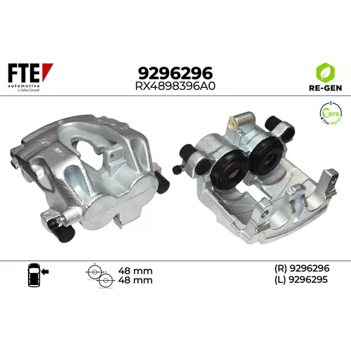 Brzdový strmeň FTE 9296296