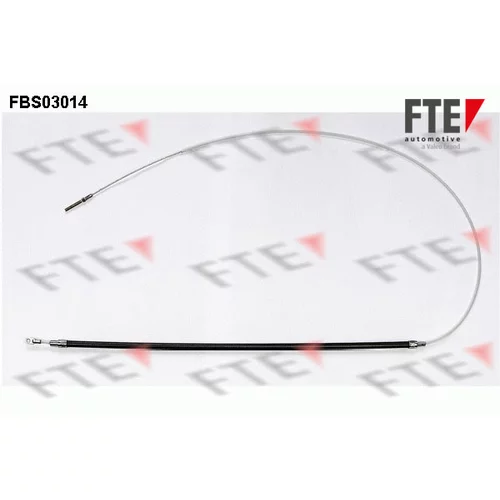 Ťažné lanko parkovacej brzdy FBS03014 /FTE/