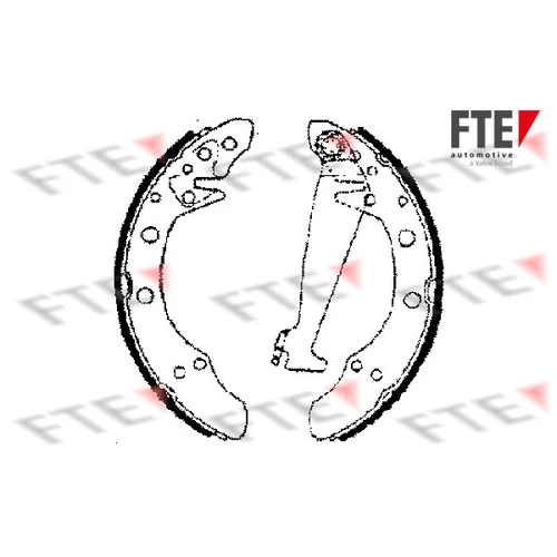 Sada brzdových čeľustí FTE 9100022