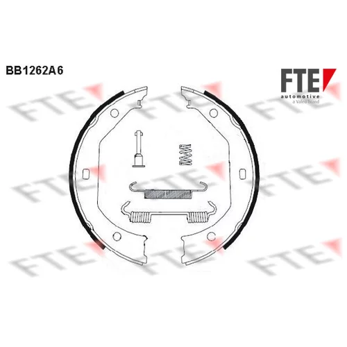 Sada brzd. čeľustí parkov. brzdy 9100055 /FTE/