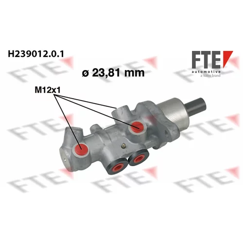 Hlavný brzdový valec FTE 9220236