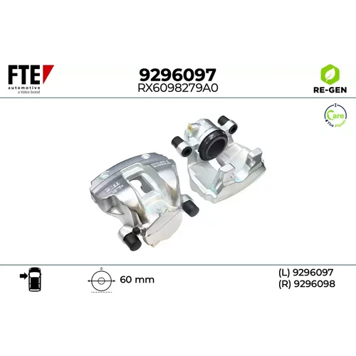 Brzdový strmeň FTE 9296097