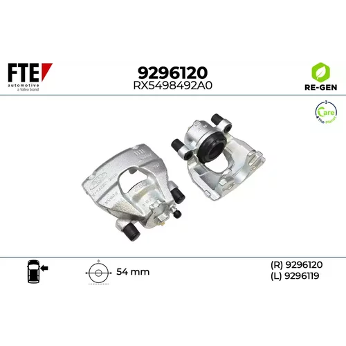Brzdový strmeň FTE 9296120