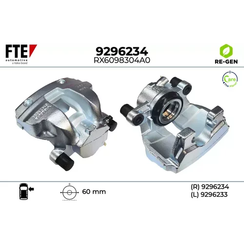 Brzdový strmeň FTE 9296234