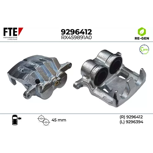 Brzdový strmeň FTE 9296412
