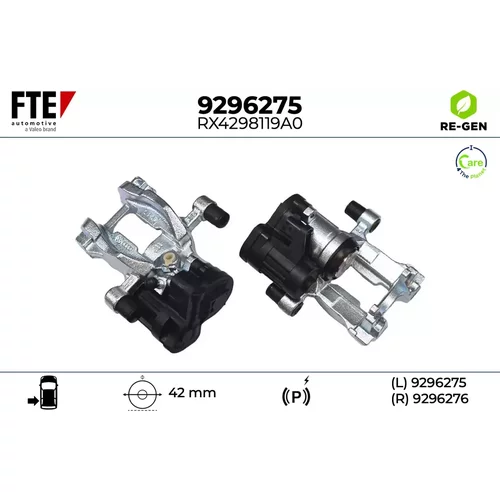 Brzdový strmeň FTE 9296275