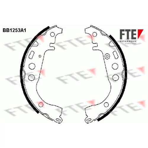 Sada brzdových čeľustí FTE 9100053