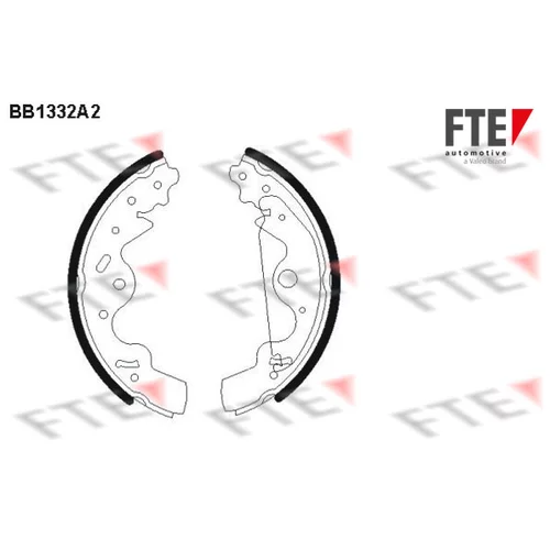 Sada brzdových čeľustí FTE 9100087