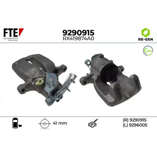 Brzdový strmeň FTE 9290915