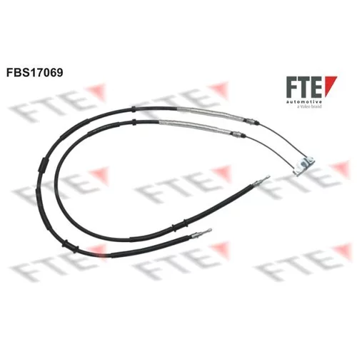 Ťažné lanko parkovacej brzdy FTE FBS17069