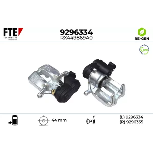 Brzdový strmeň FTE 9296334