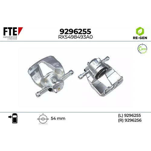 Brzdový strmeň FTE 9296255
