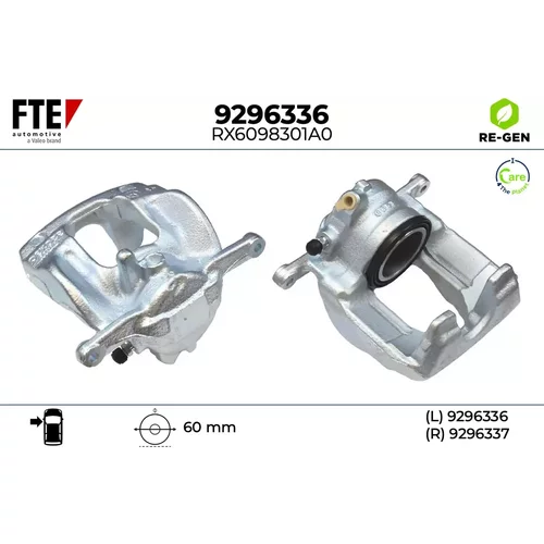 Brzdový strmeň FTE 9296336