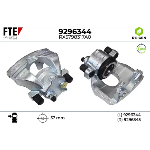 Brzdový strmeň FTE 9296344